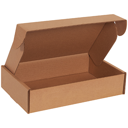 12 x 8 x 2 <span class='fraction'>3/4</span>" Kraft Deluxe Literature Mailers