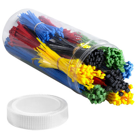 Cable Tie Kit - Assorted Colors